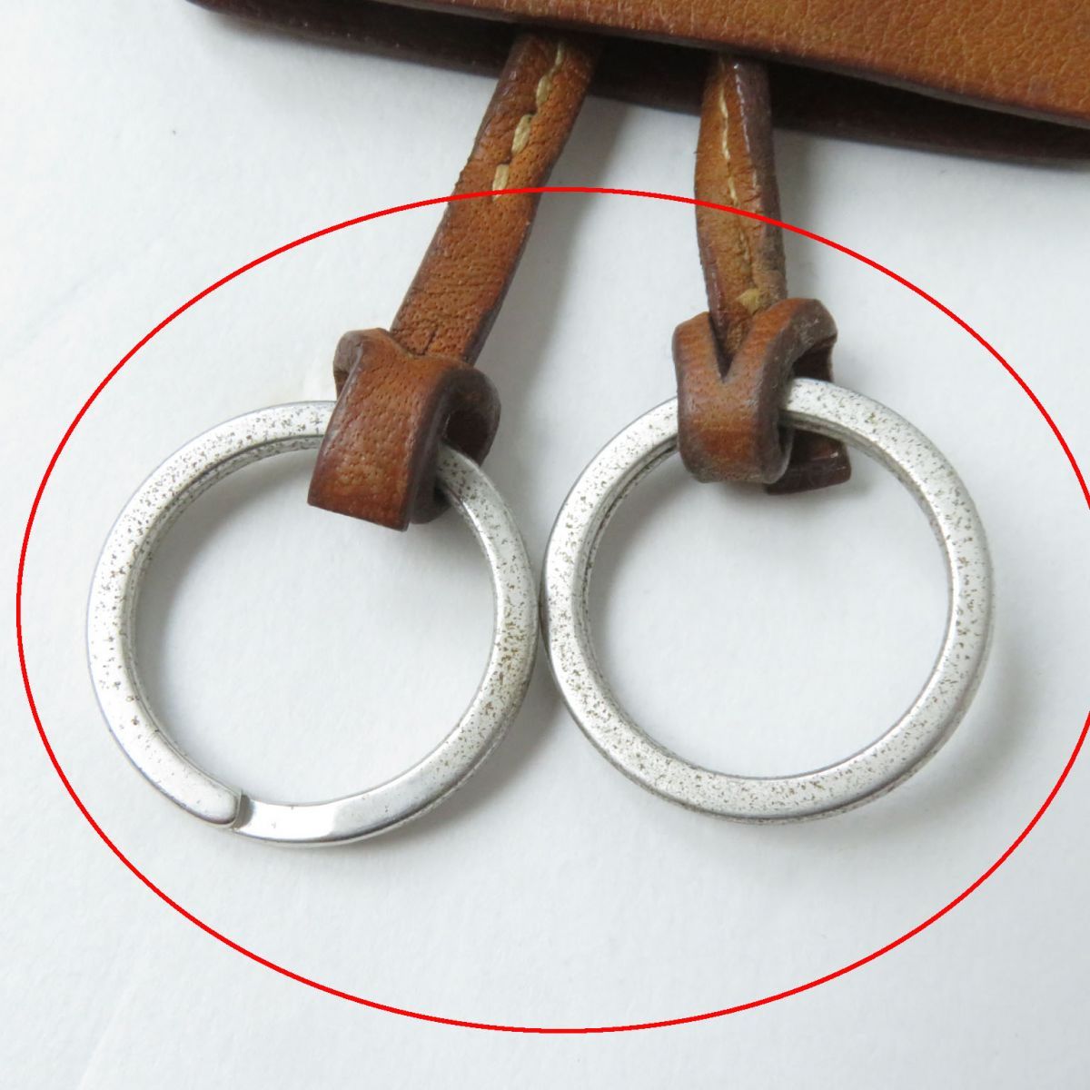 HERMES キーリング クロシェット ネックストラップ レザー エルメス レザー クロシェット ネックストラップ ブラック 黒