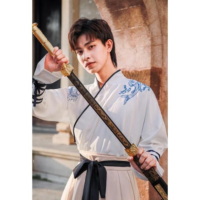 メンズ漢服唐装 大人男性用中華服