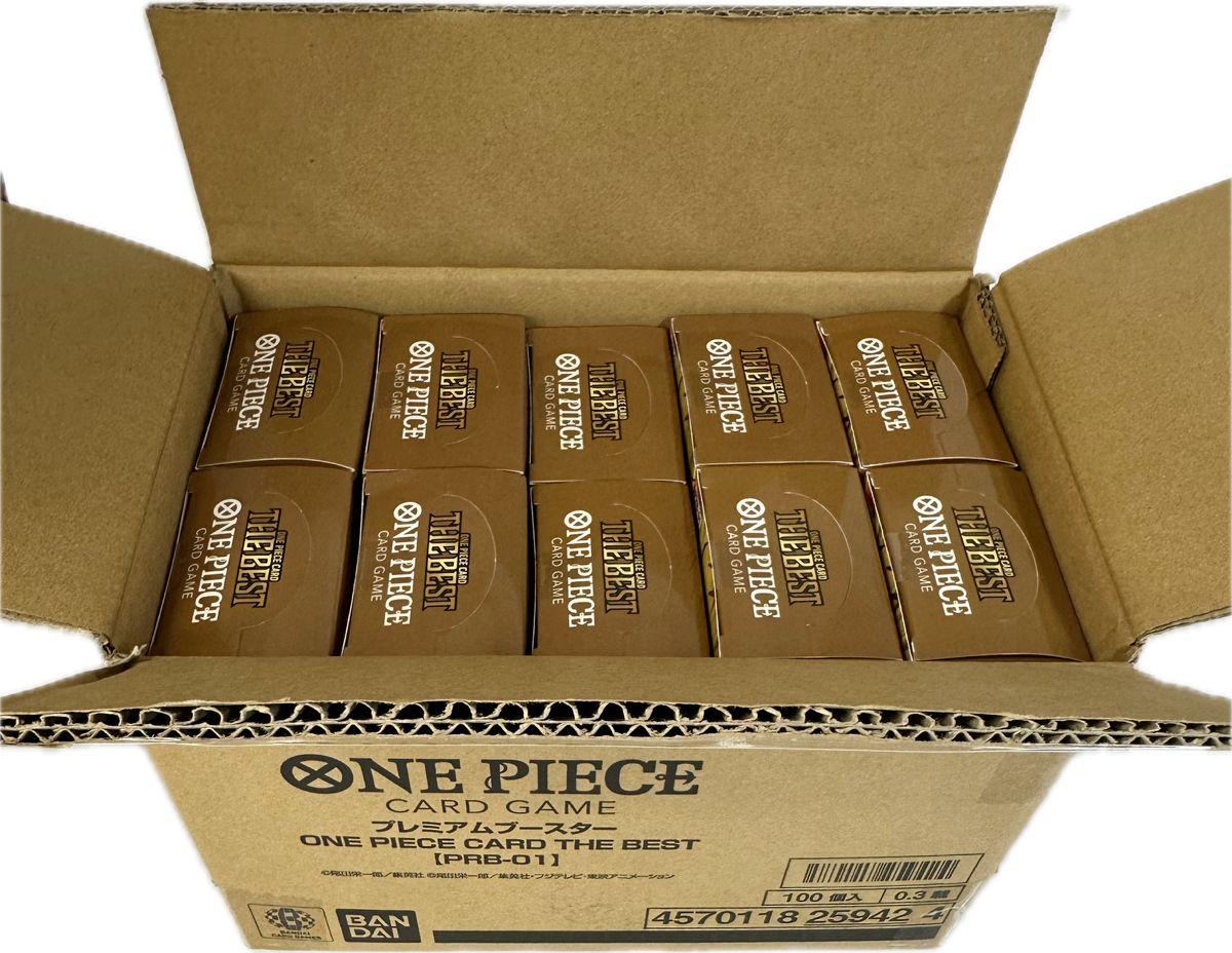 ONE PIECE CARD THE BEST 未開封 1カートン 未開封カートン