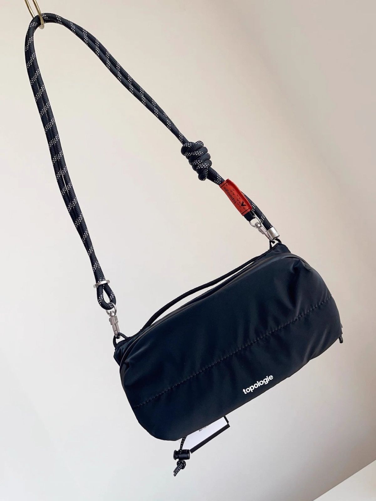 新品 topologie Bottle Sacoche ボトルサコッシュ Black (Puffer