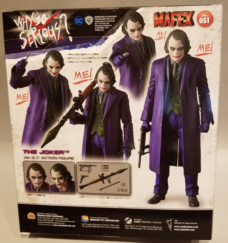 MAFEX ジョーカー Ver.2.0 No051 Mafex No.051 The Joker Ver.2.0 (Completed) - HobbySearch