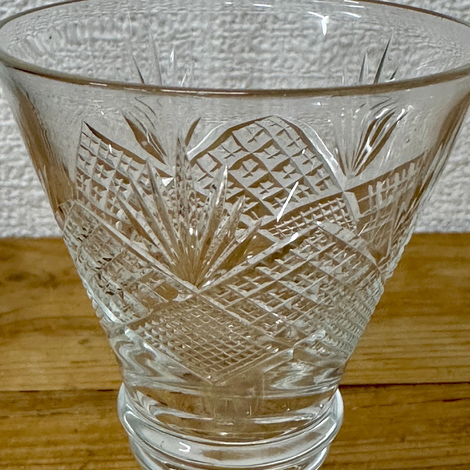 ♦リキュールグラス 長崎びーどろ 和ガラス 昭和レトロ ワイングラス 骨董品 ♢リキュールグラス 長崎びーどろ 和ガラス 昭和レトロ ワイン