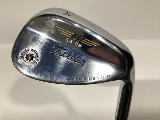 タイトリスト VOKEY SPIN MILLED SM4 ツアークロム 54°|08° ウェッジ WG Dynamic G フレックスS メンズ 男性用 右利き 右用 Cランク ゴルフクラブ