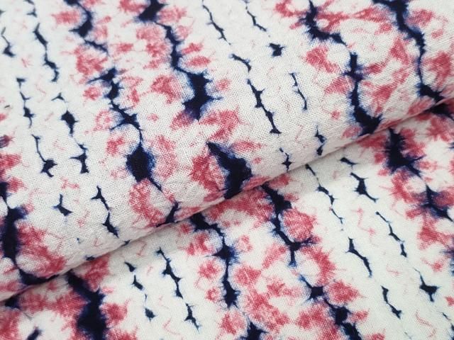 有松鳴海絞り よろけ縞