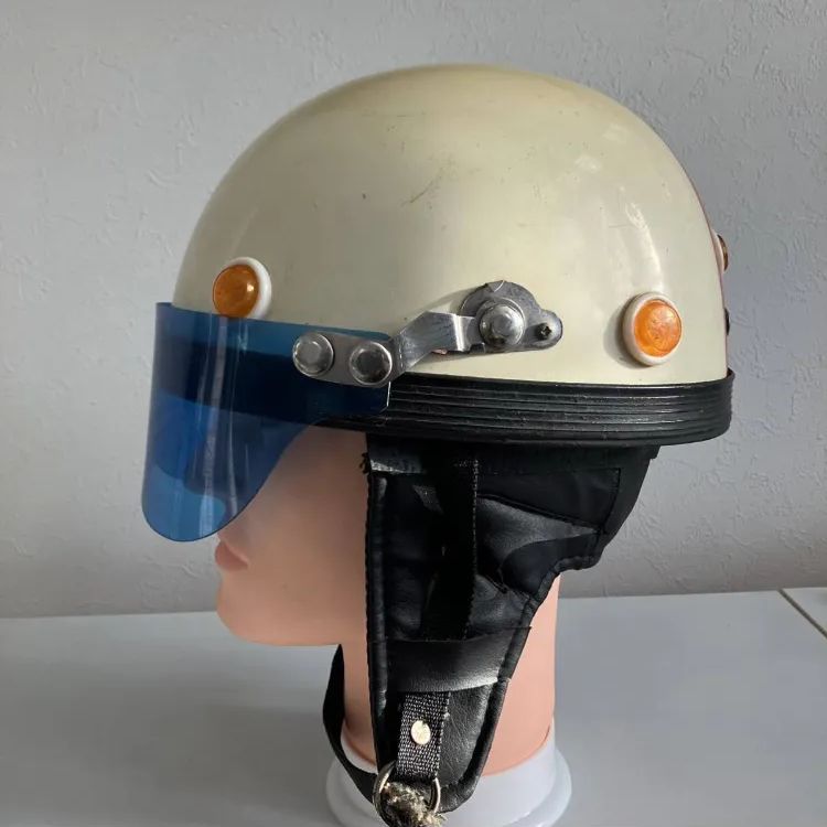ビンテージヘルメット☆1966年製 ハーフヘルメット アンティーク 当時 