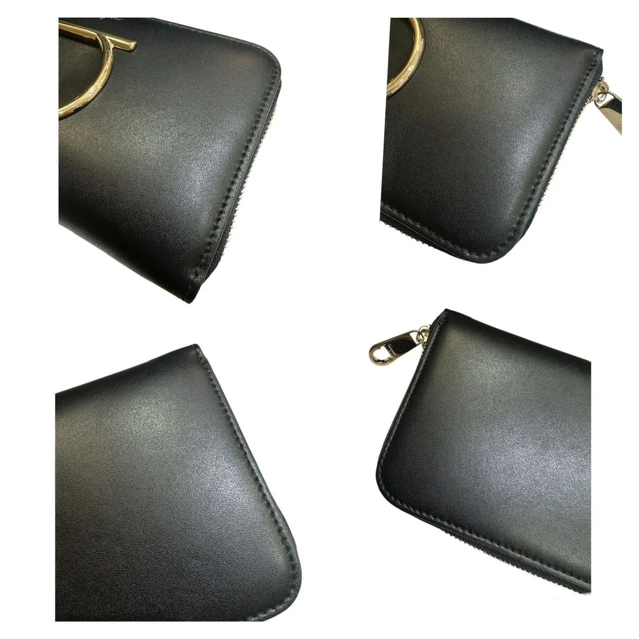 中古美品】 Salvatore Ferragamo フェラガモ JL-22 D291 ガンチーニ 