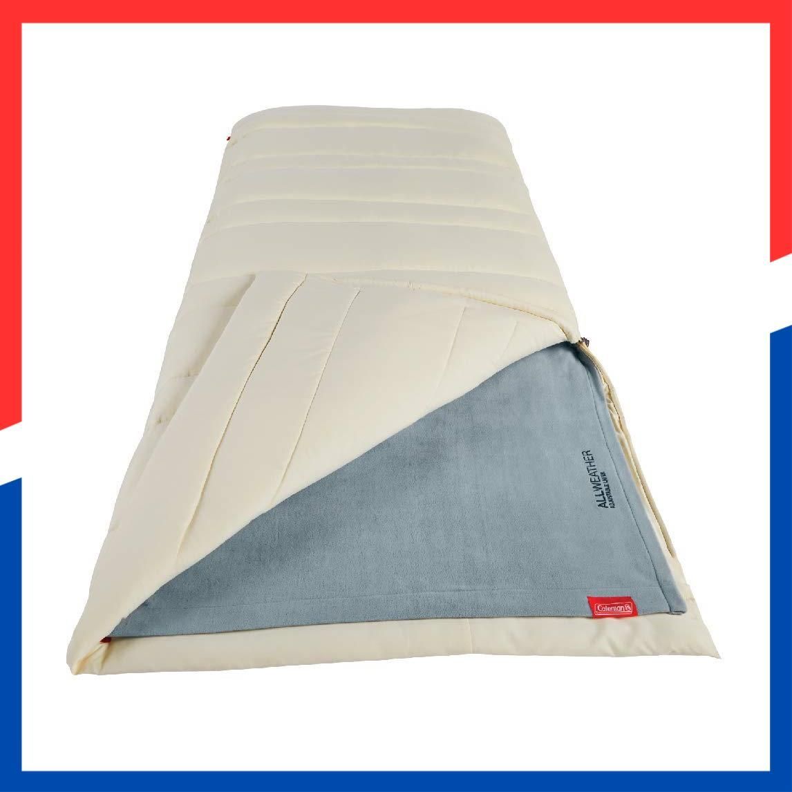 商品 マルチレイヤースリーピングバッグ シュラフ オールシーズン 寝袋 封筒型 コールマン Coleman 使用下限温度-5度