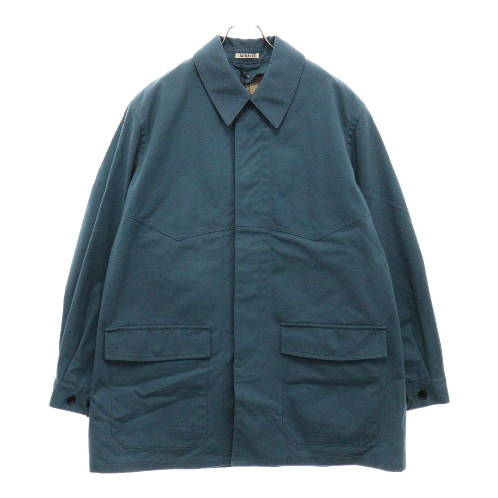 【美品】AURALEE オーラリー キャンバス ライナー付き ブルゾン 1 AURALEE (オーラリー) 22AW COTTON OILED CANVASLINER BLOUZON