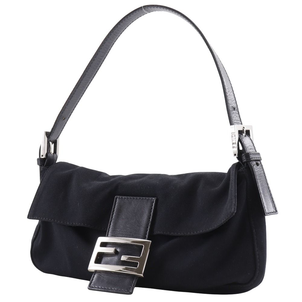 FENDI】フェンディ マンマバケット ジャージ 黒 レディース