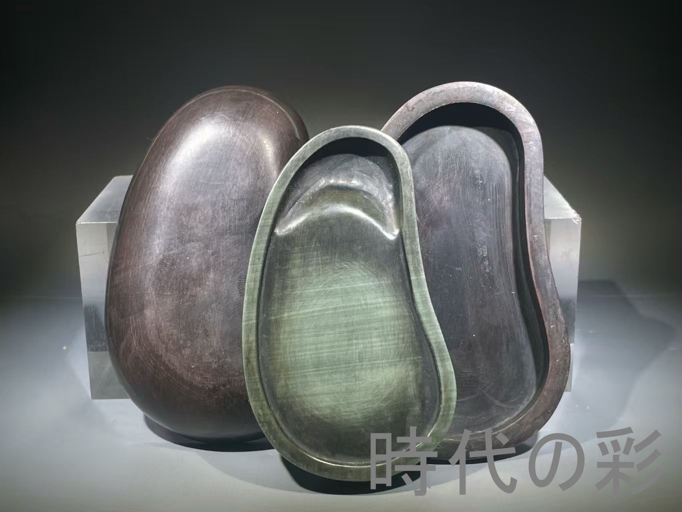 中国古美術 在銘 福豆石盒三体套硯 古硯 端渓 唐硯 老坑 唐物 すずり 古玩 書道具 文房四宝 書家R07092412 WWW_IMPECCABLEHEALTHCARESERVICES_COM