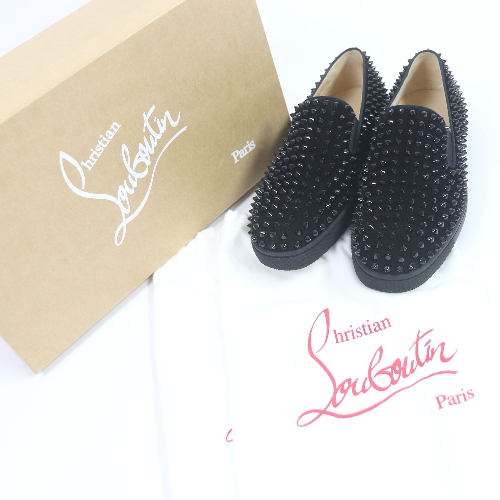 極美品 Christian Louboutin クリスチャンルブタン ROLLER-BOAT