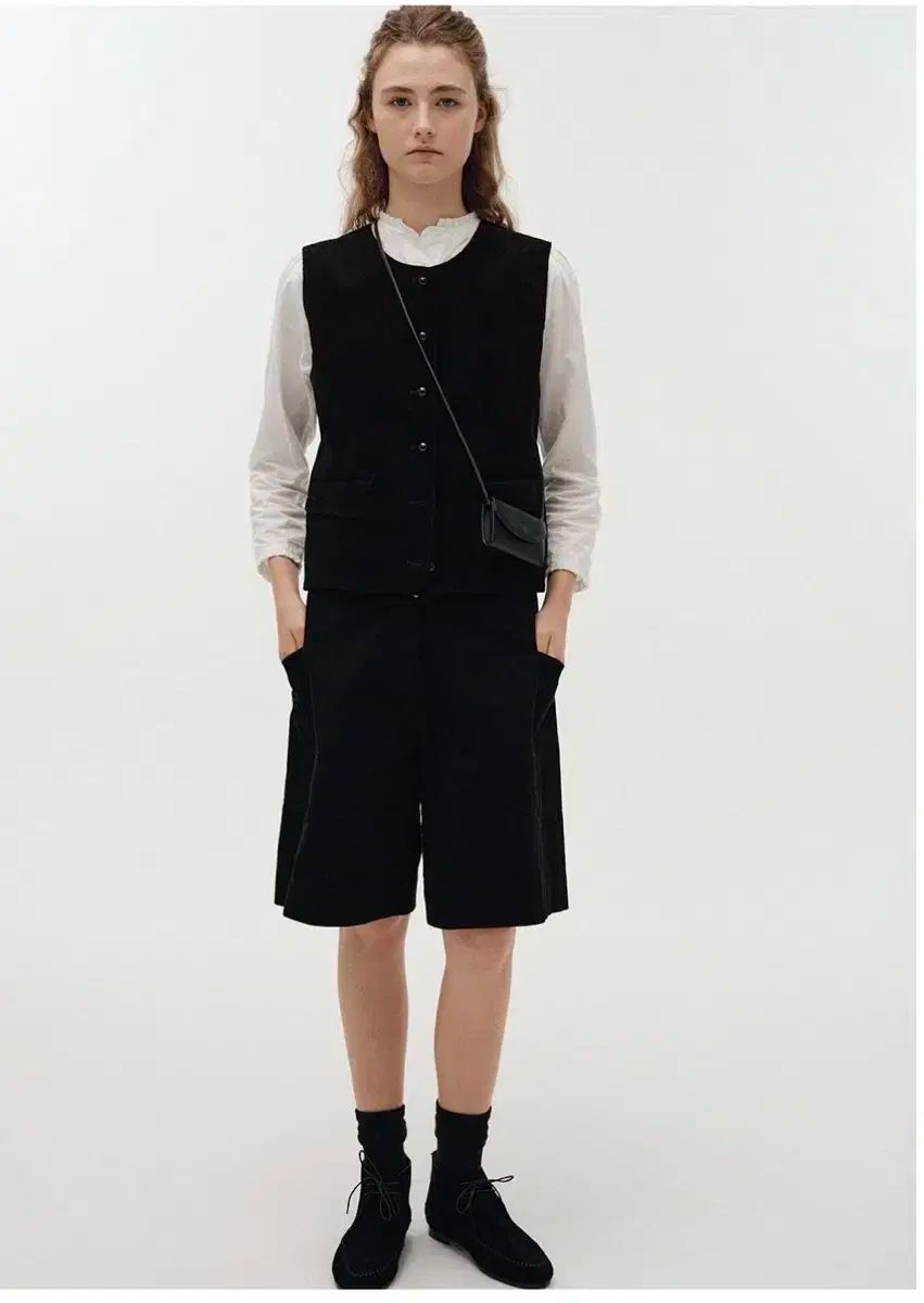 Nothing Written mond corduroy vest