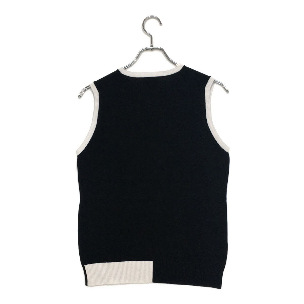 中古 レディース ランバンスポール LANVIN SPORT ベスト 40(L) 黒