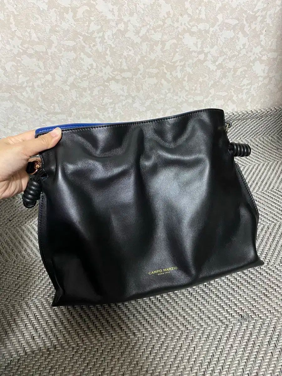 カンポマルジオ シャーリング バンビーノバッグ クロスバッグ