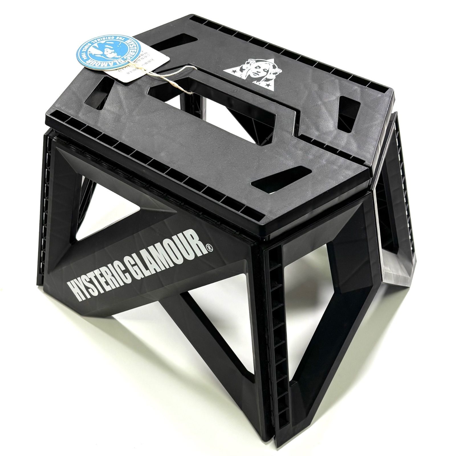 ヒステリックグラマー折りたたみ椅子 HYSTERIC GLAMOUR ヒステリックグラマー TRIANGLE WOMAN