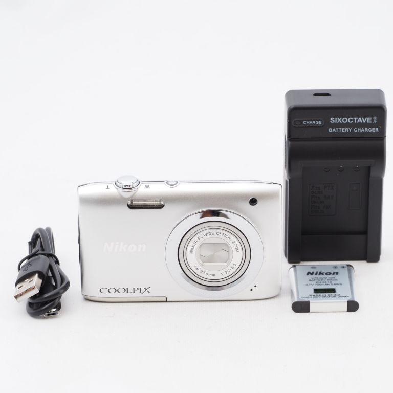 Nikon デジタルカメラ COOLPIX A100 光学5倍 2005万画素 シルバー