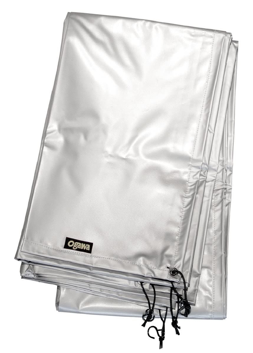 ツインクレスタ フルインナー用 ogawa(オガワ) アウトドア キャンプ テントシート PVCマルチシート ツインクレスタ フルインナー用 シルバー(ライトグレー) 1435