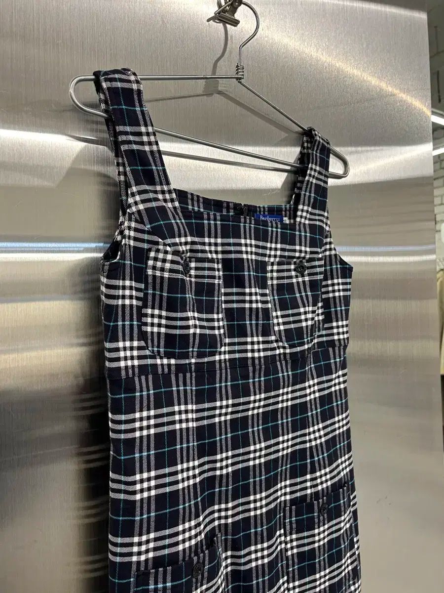 Burberry Bluelabel チェックワンピース 38 バーバリーブルーレーベル