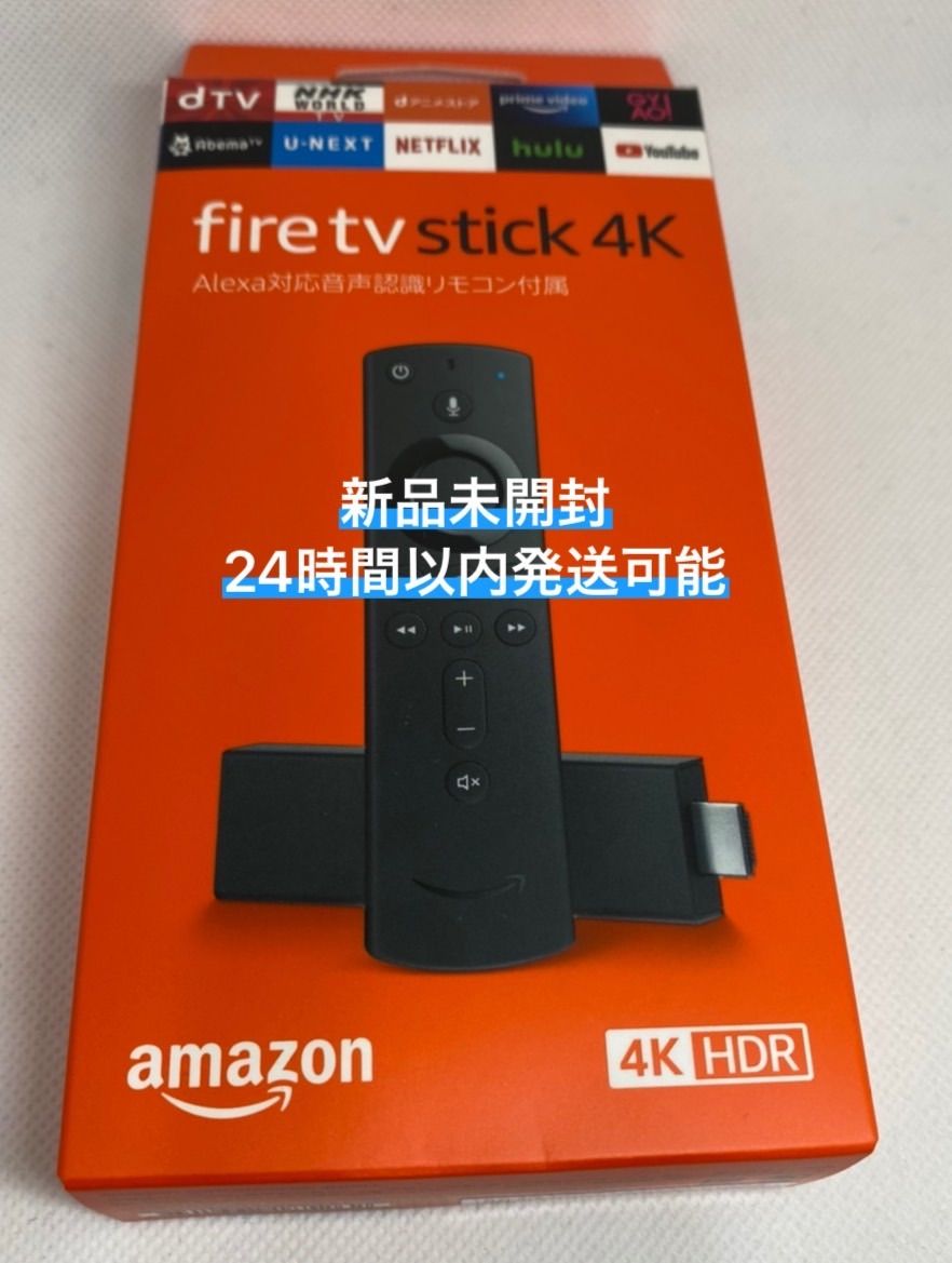 新品】Fire TV Stick 4k ファイヤースティック Amazon - せぷてんば