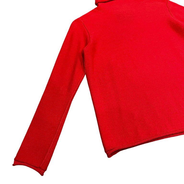 Y's インサイドアウトタートルネックウールニットセーター トップス ハイネック Yohji Yamamoto Femme レディース Y's インサイドアウトタートルネックウールニットセーター トップス