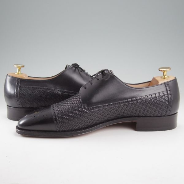 美品　TANINO CRISCI タニノクリスチー　シューズ　ビジネスシューズ 極美品☆(伊)タニノクリスチー SIZE 9【定価15万円以上