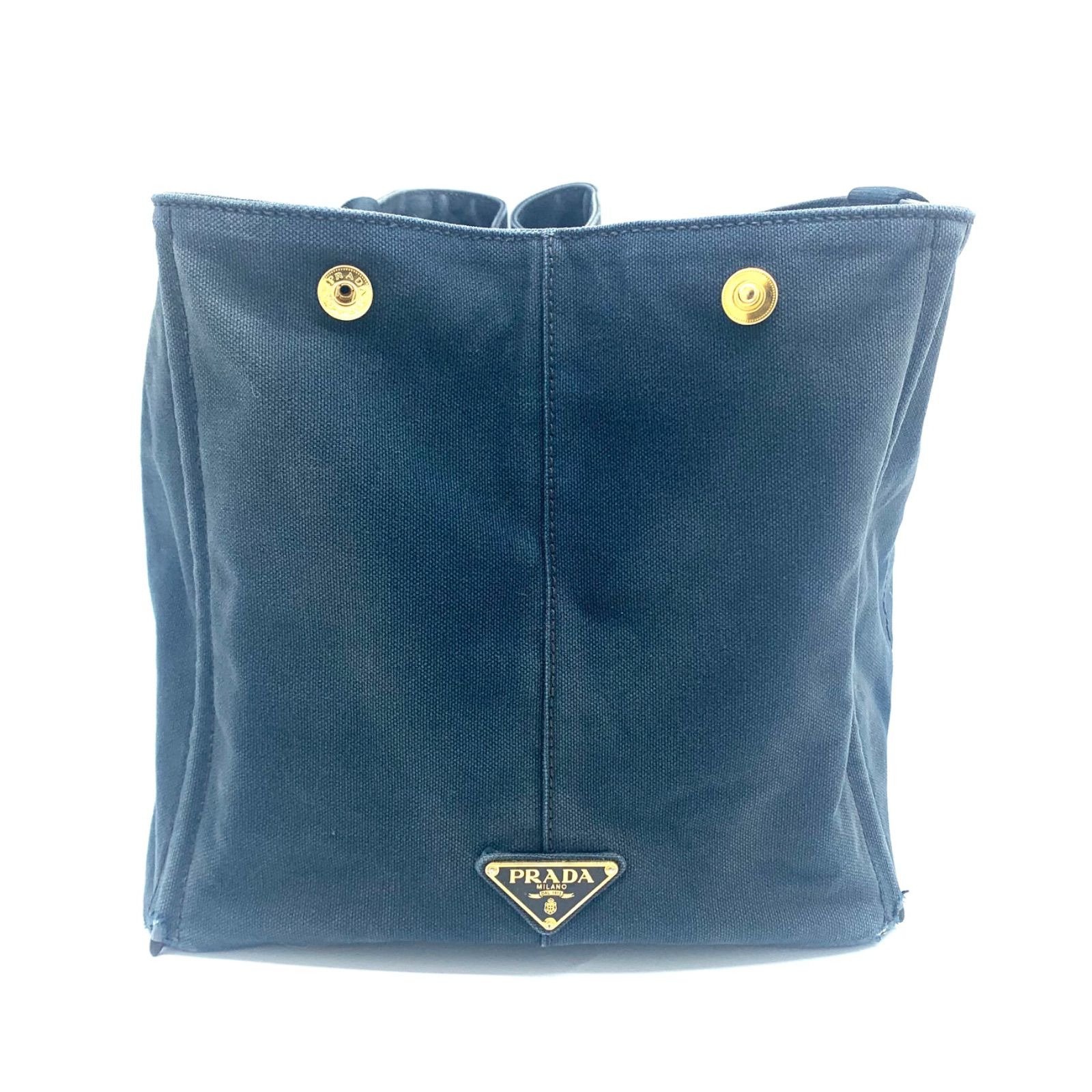 廃盤] PRADA カナパ A4 大容量 トートバッグ ギャランティカード