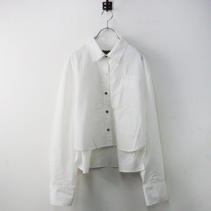 LEE掲載品 2023年 アパルトモン L'Appartement MINITZ ミニッツ SHORT SHIRT ショートシャツ /ホワイト 白【2400013790741】 LEE掲載品 2023年 アパルトモン L'Appartement MINITZ ミニッツ
