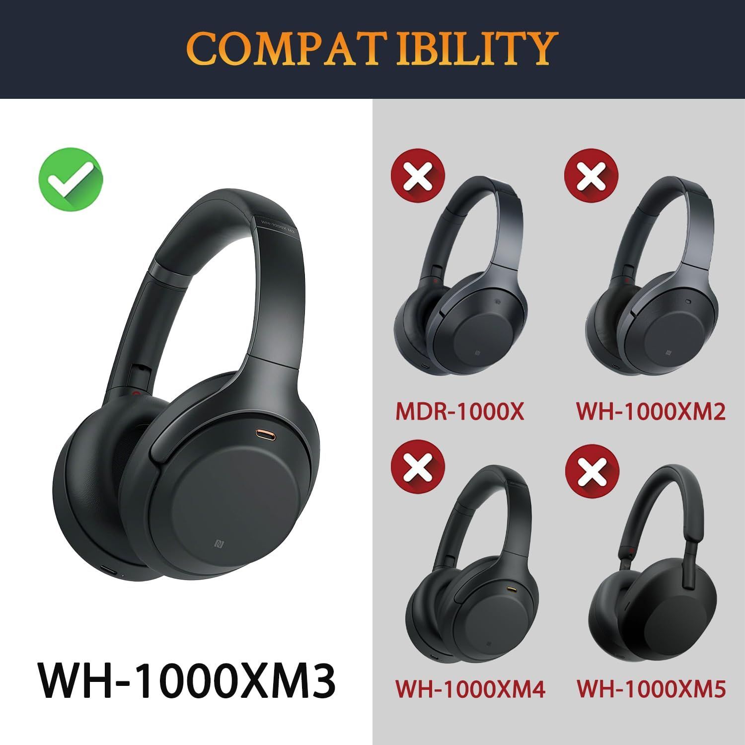 特価セール】オーバーイヤーヘッドフォン (WH1000XM3) WH