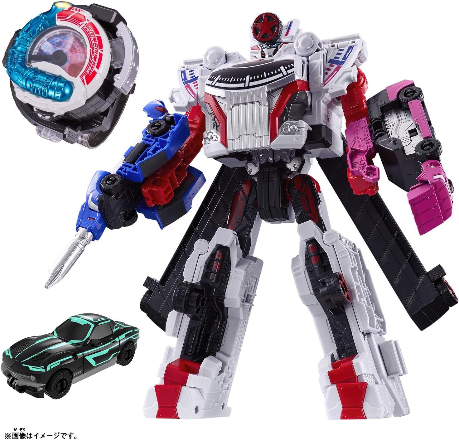[バンダイ(BANDAI)] アクセル全開!!ブンブンジャー爆上スタートセットwithブンブンスーパーカー
