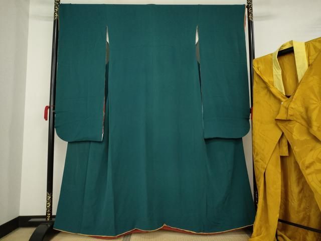 平和屋着物▽ファッションデザイナー 花井幸子 振袖・長襦袢(袷
