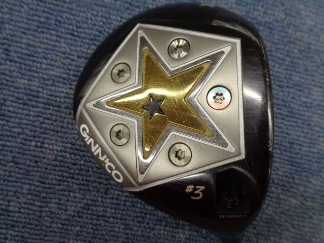 イオンスポーツ GINNICO 3W 中古フェアウェイウッド ヘッドのみ 900144
