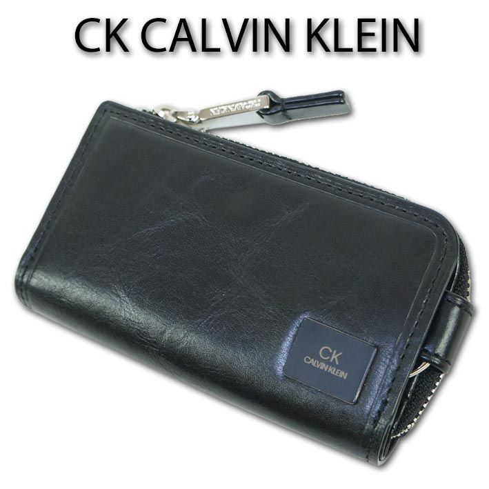 CKカルバンクライン CK CALVIN KLEIN 牛革 キーケース 展示品