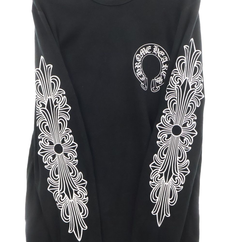 CHROME HEARTS (クロムハーツ) FLRL CRS Horseshoe Thermal L/S