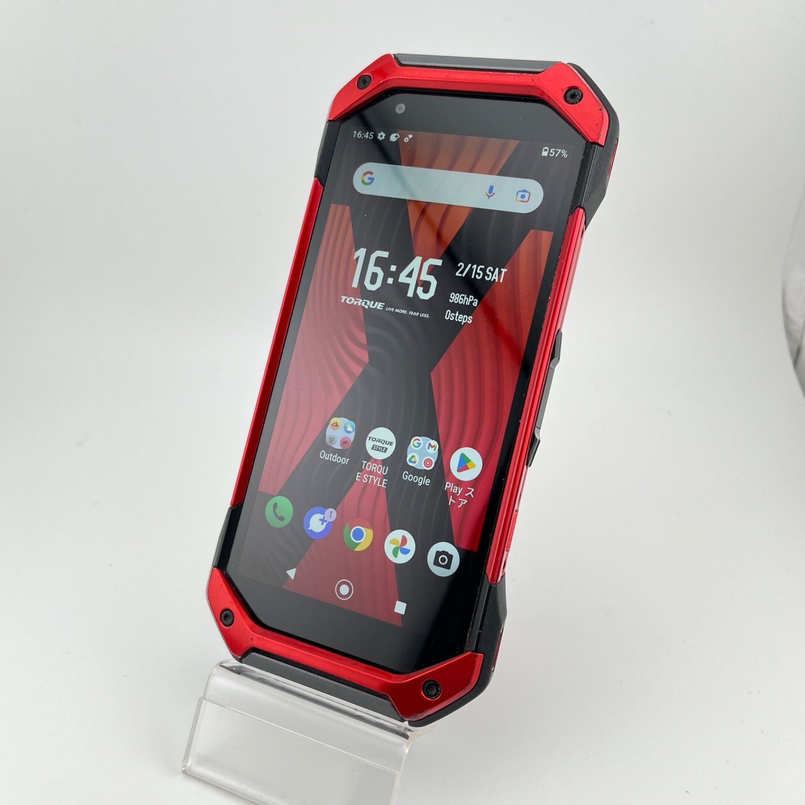 スマートフォン・携帯電話 予備バッテリー付 SIMフリー TORQUE 5G