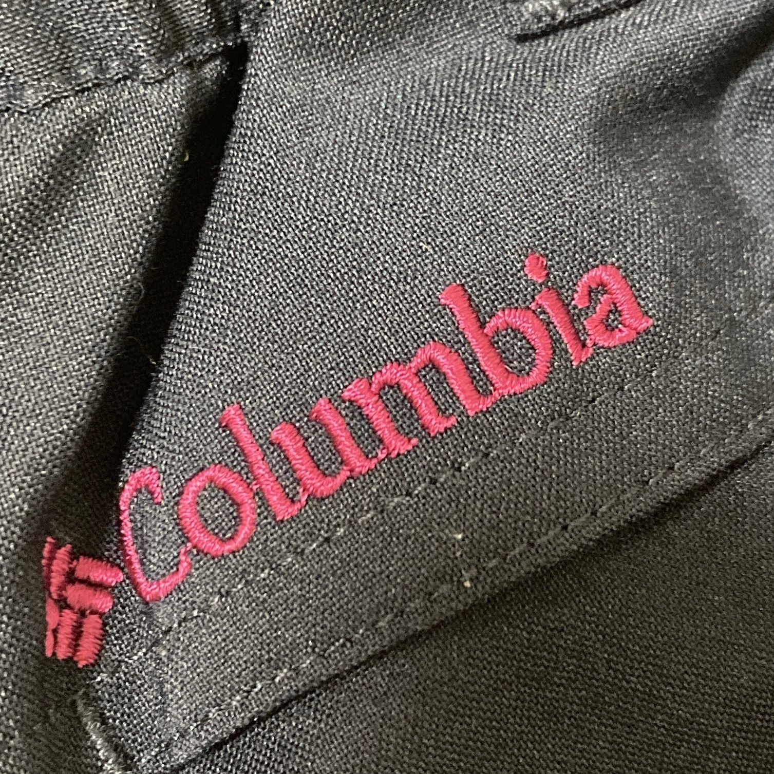 Columbia コロンビア レディース ハーフパンツ M キュロット PL4059 アウトドア 刺繍ロゴ (F21)