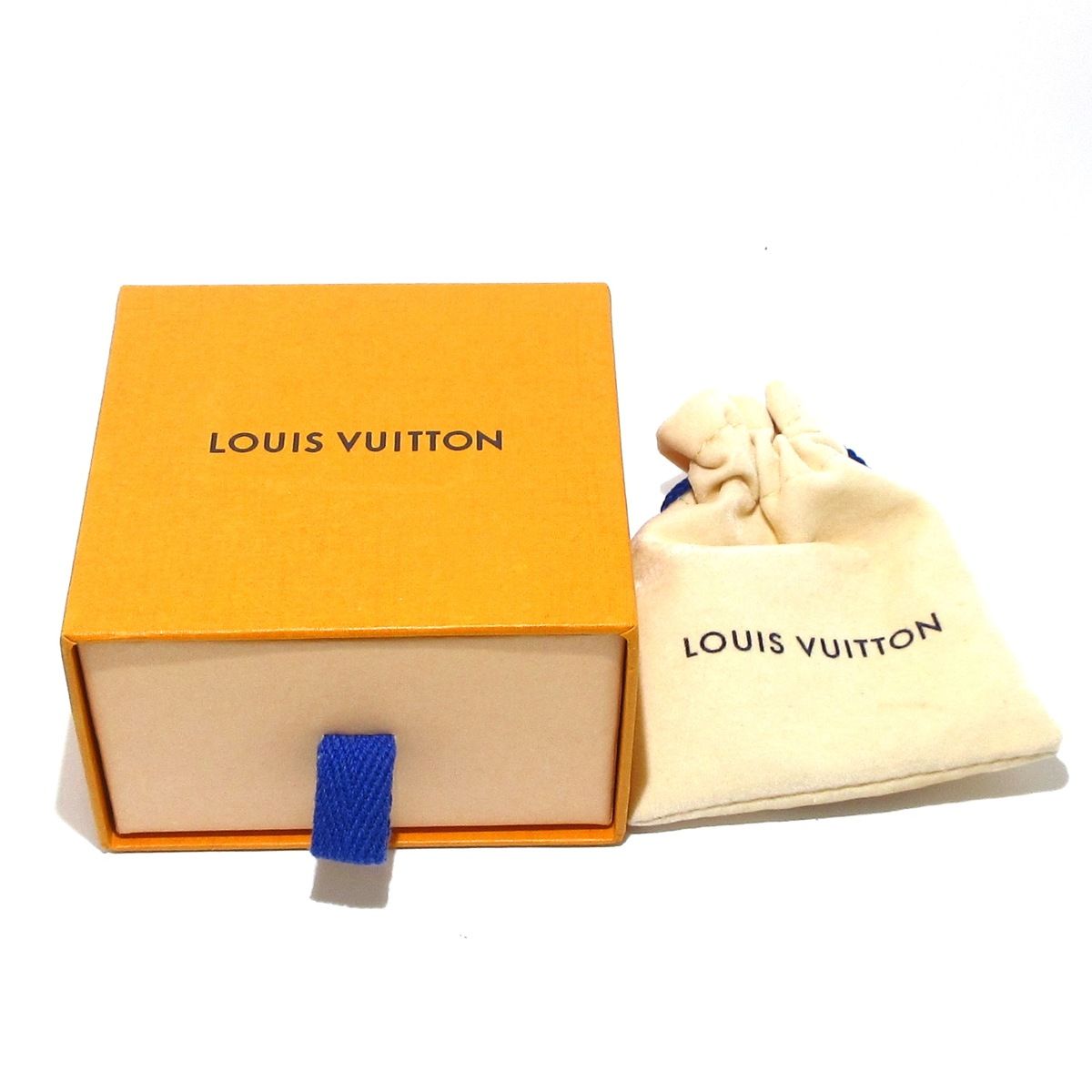 LOUIS VUITTON(ルイヴィトン) ピアス フープイヤリング・ナノグラム M00220 ゴールド - メルカリ