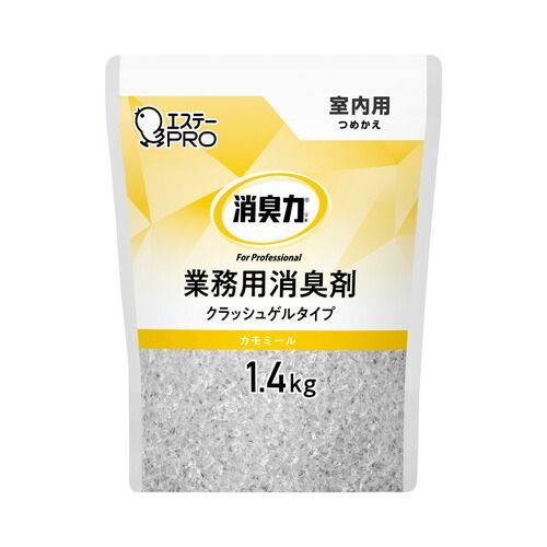 まとめ エステー 消臭力 クラッシュゲル 室内用 詰替 １．４ｋｇ 392064 4901070130436 ●容量 １．４ｋｇ 1個 ×12セット