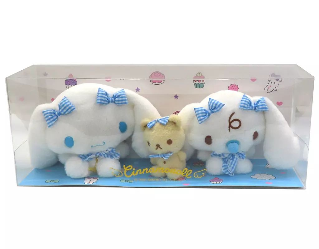 中古】ぬいぐるみ シナモロール 3Pセット ぬいぐるみ 「サンリオ