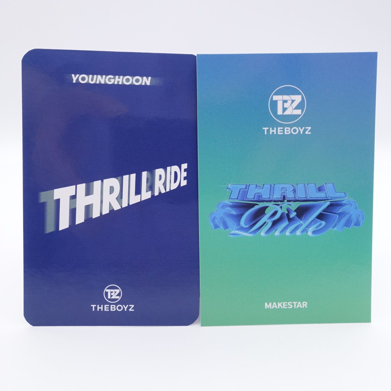 THE BOYZ ヨンフン 2枚セット ドボイズ メイクスター ホログラム ランダムトレカ ヨントン THRILLRIDE フォト カード - メルカリ