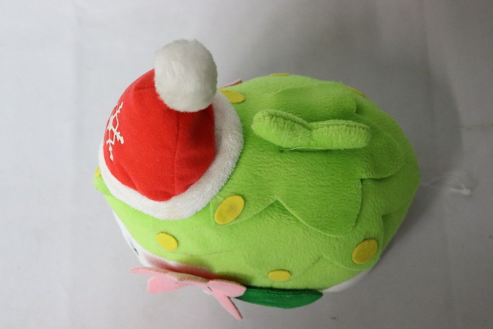 ポケモンセンター　ぬいぐるみ　シェイミ　ランドフォルム　クリスマス 2008年製 ◇ポケモン シェイミ ランドフォルム クリスマス 2008