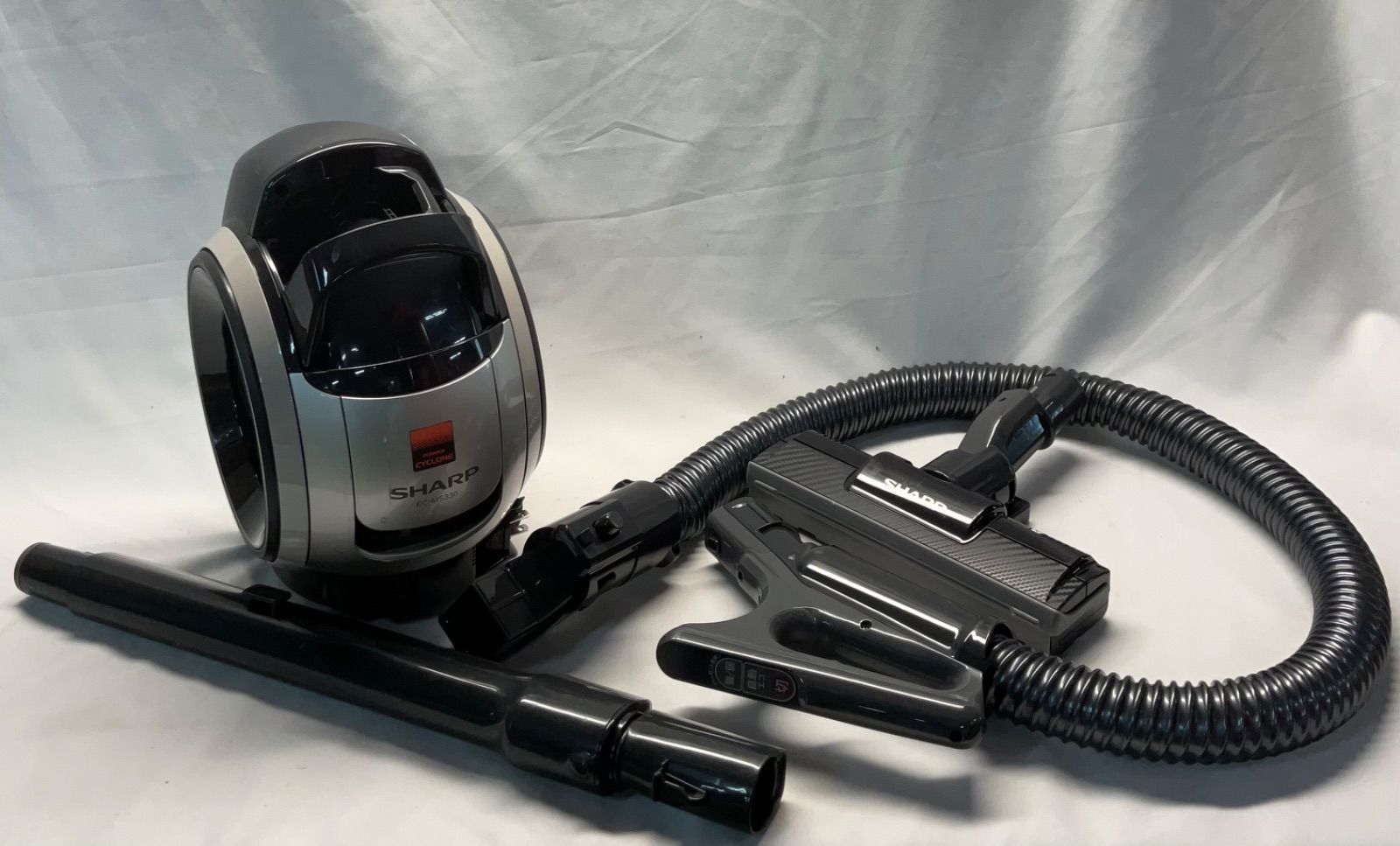 SHARP EC-MS330-N 掃除機(キャニスター)本体 Amazon | シャープ 掃除機 EC-MS330-N サイクロン方式 キャニスター