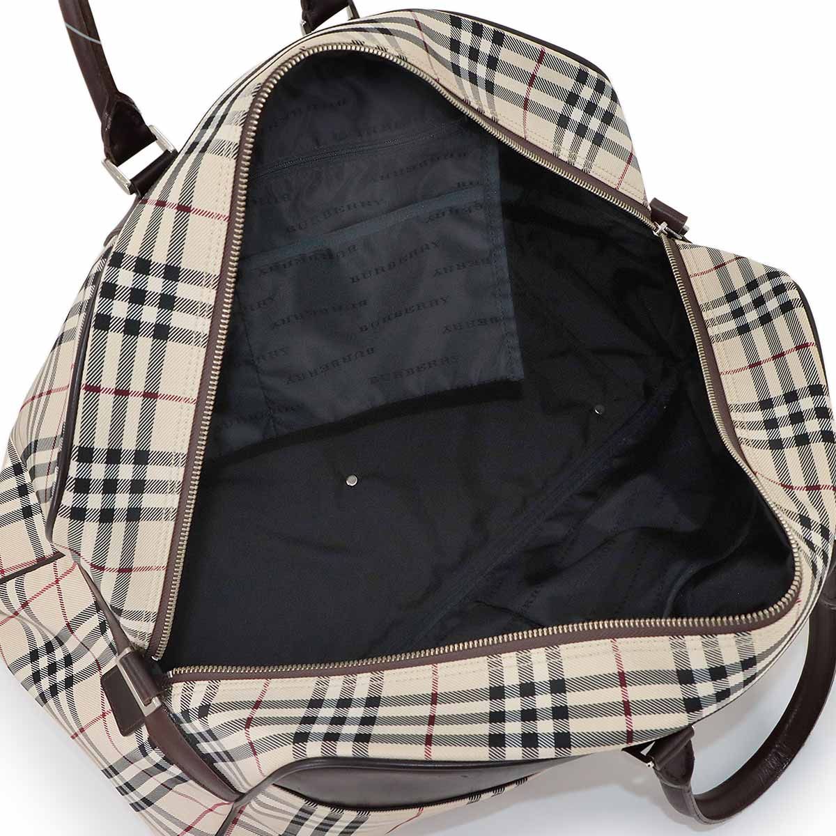 バーバリー BURBERRY ノバチェック 2way ボストン ショルダー