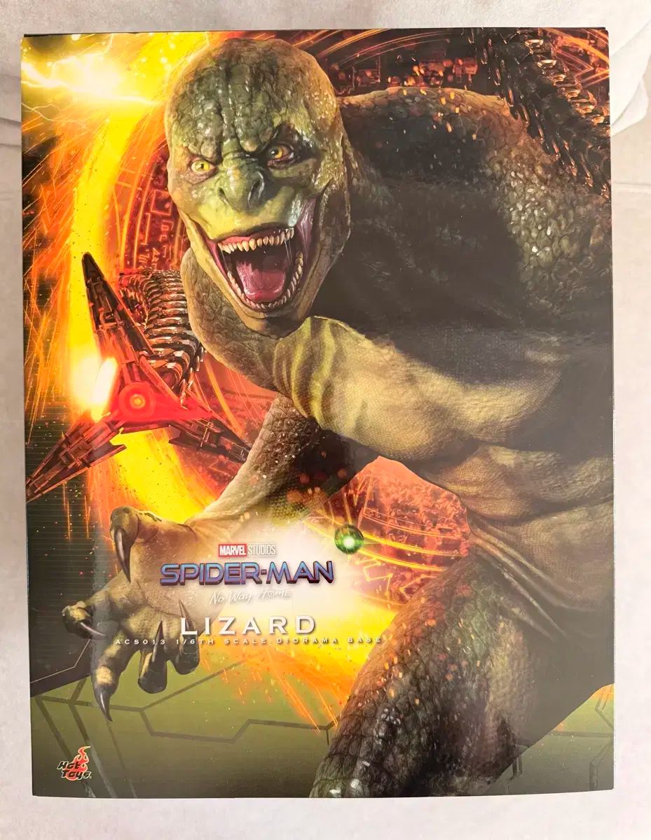 ホットトイズ スパイダーマン ノー ウェイ ホーム リザード ベース