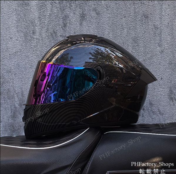 フルフェイスヘルメット ダブルレンズ バイク ヘルメット DOT承認 バイクヘルメット シールド色選択 高耐久性 安全性 通気性 男女兼用 バイク用 線柄デザイン ライトブラック A39