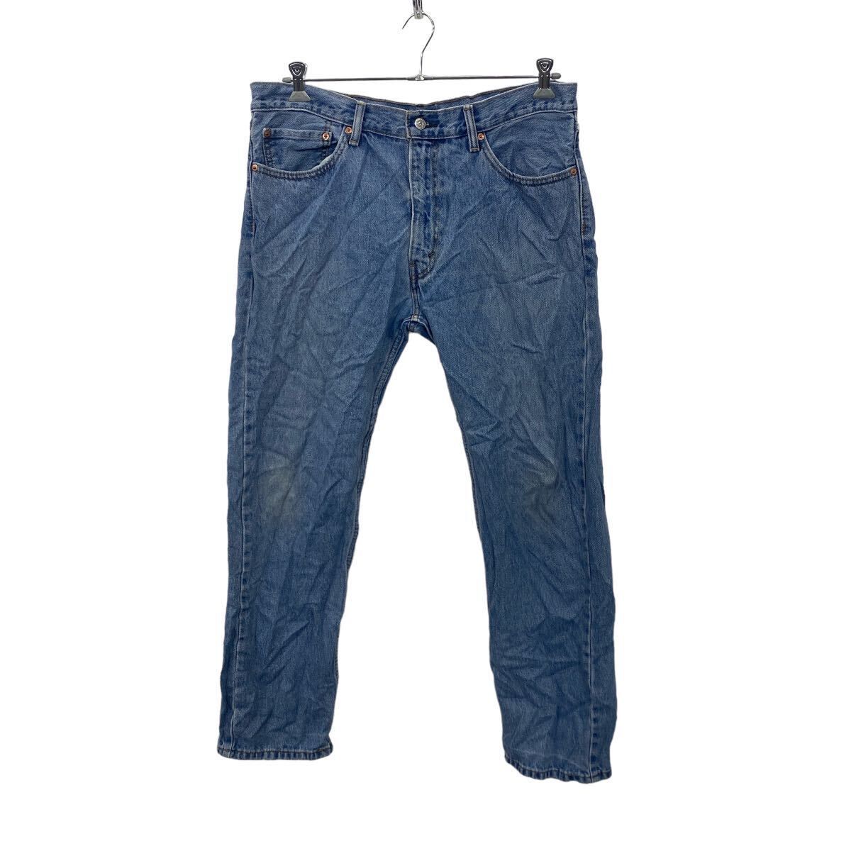 Levi's 505 デニムパンツ W36 リーバイス ビッグサイズ ライトブルー コットン 古着卸 アメリカ仕入 2404-273