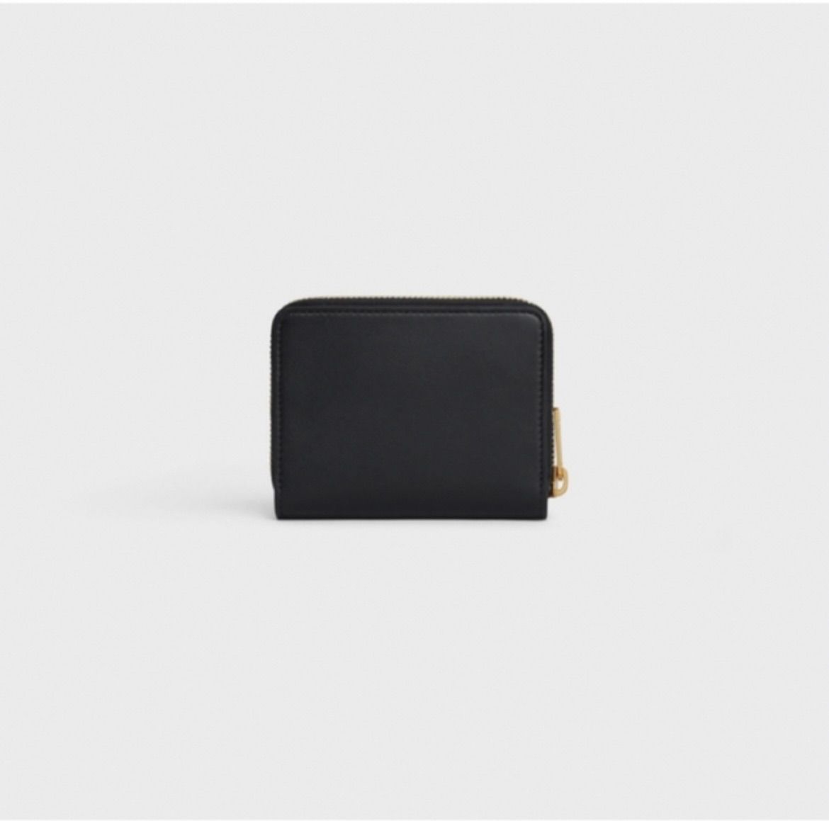 正式的 新品 CELINE トリオンフ ジップウォレット コンパクト セリーヌ 小物