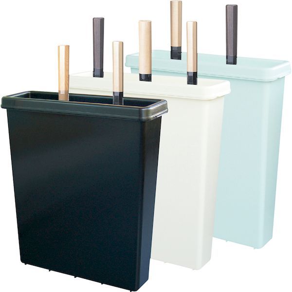 ラップラクン　包丁差し　ペパーミント　大型 厨房機器：プロ用衛生包丁差し 中も外も洗える！お手入れ