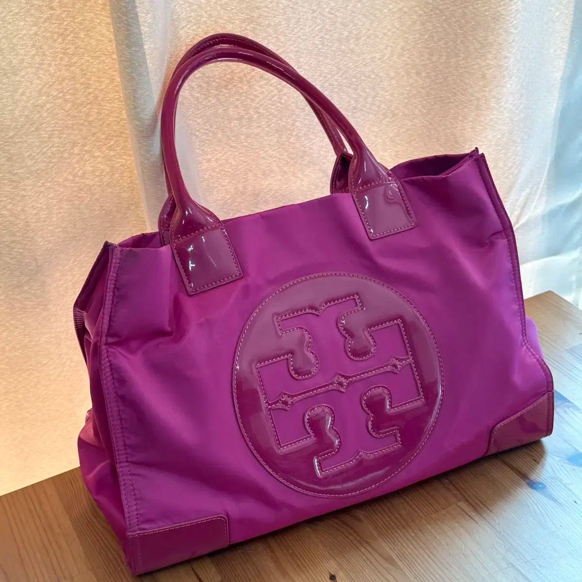 Tory トリーバーチTORY BURCHハンドバッグショルダー鞄ピンクトート 