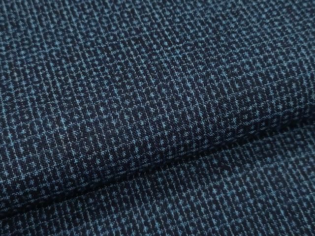 平和屋本店□極上 男性 綿薩摩 80亀甲 木綿 逸品 未使用 CZAA2460s5