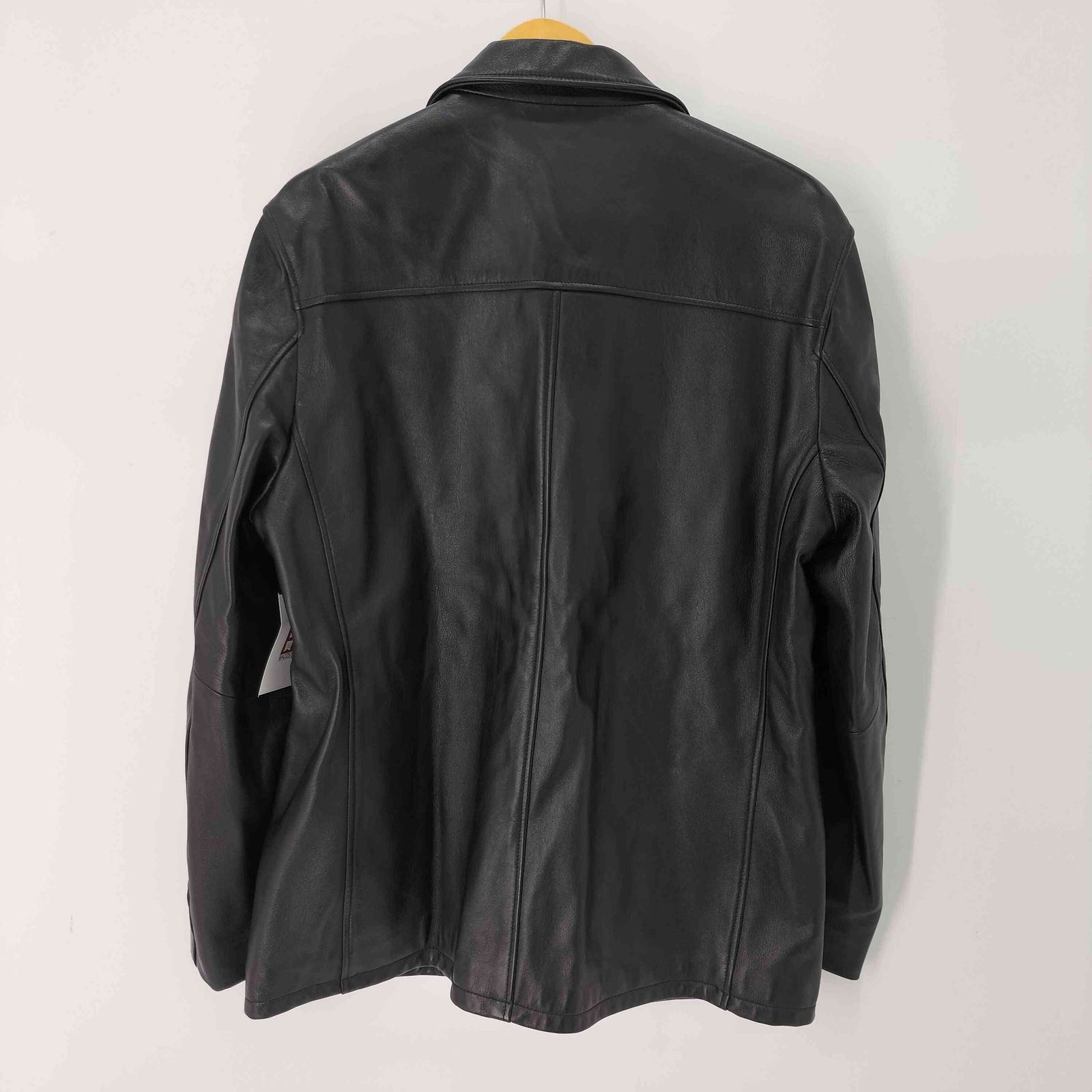 LB.03/ワンダーライトシープリブブルゾン nano・universe レザーリブ